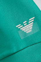 Colorblock Logo Sweat Shorts